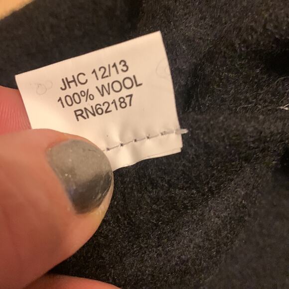 French Black Wool Traditional Classic Beret Hat - Picture 6 of 6